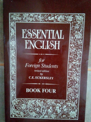 C. E. Eckersley - Essential english for foreign students, book four (1993) foto