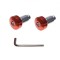 Set 2 capeti ghidon moto rotunzi, culoare portocaliu, diametru 13mm Cod Produs: MX_NEW AW56918BO