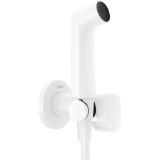 SET DUS INCASTRAT IGIENA INTIMA S CU MIXAJ, SUPORT DUS, FURTUN 1,25M, ALB MAT ( NECESITA CORP INCASTRAT 29235180)