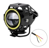 Set 2 Faruri LED pentru trotineta electrica scuter ATV bicicleta electrica 12V lupa universala