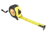 Ruletă de Măsură 6m 25mm ABS și Cauciuc