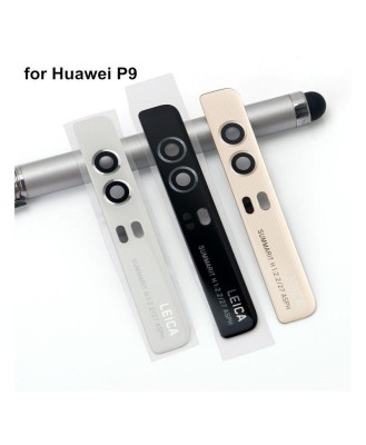 Geam Camera Huawei P9 Alb foto