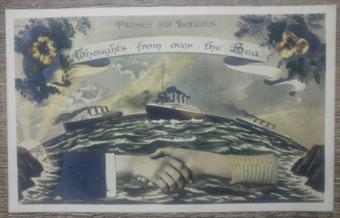Pansies for thoughts, thoughts from over the sea// CP
