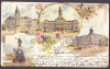 1198 - ARAD, Litho, Romania - old postcard - used - 1900, Circulata, Printata