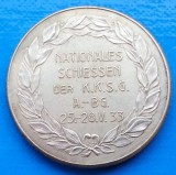 Adolf Hitler 1933 Cancelar Nationales Schiessen 36mm, Europa