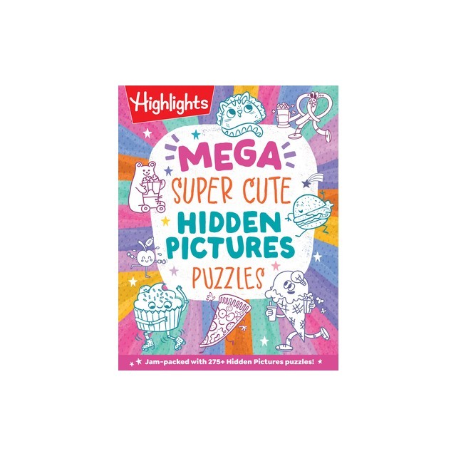 Mega Super Cute Hidden Pictures Puzzles