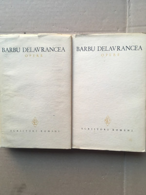 Opere/ Barbu Delavrancea/ 2 volume/ 1965 foto
