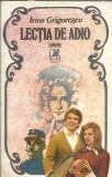 Lectia de adio - Irina Grigorescu