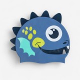 Cască de &Icirc;not Silicon Mărime universală Imprimeu Dragon Albastru-Galben