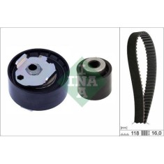 Kit curea distributie Citroen Berlingo, C1 2 (Pa), C3 Aircross 2 (2r), C3 2 (Sc), C4 Cactus, C5 Aircross (A), DS3 (Sa), Opel Astra L (O5), Corsa F (P