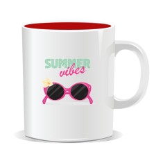 Cana personalizata cu mesaje de vara, Summer Vibes 6 foto