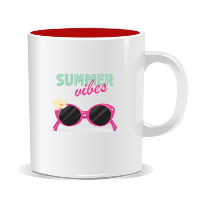 Cana personalizata cu mesaje de vara, Summer Vibes 6