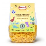 Paste Bio din porumb si orez fara gluten Dinozauri, 250g, Dalla Costa
