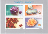 RO-0060-ROMANIA 2004-Lp 1661a-Trandafiri romanest bloc de 4 marci MNH