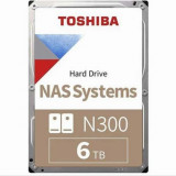 Hard Disk NAS, Toshiba, 6 TB, N300, 7200 RPM, 256 MB, Multicolor