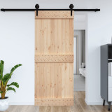 Usa &bdquo;NARVIK&rdquo;, 95x210 cm, lemn masiv de pin GartenMobel Dekor, vidaXL