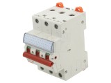 Separator-&icirc;ntrerupător 3 poli 40A pentru şină DIN, 415VAC