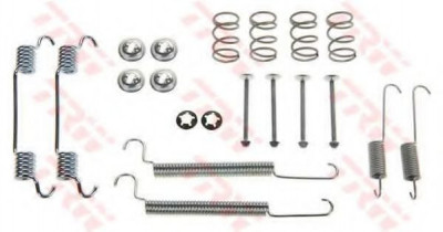 Set accesorii, sabot de frana OPEL ASTRA G Combi (F35) (1998 - 2009) TRW SFK297 foto