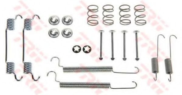 Set accesorii, sabot de frana OPEL ZAFIRA A (F75) (1999 - 2005) TRW SFK297