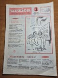 revista umoristica urzica -15 februarie 1975
