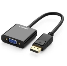 CABLU video Ugreen, &amp;quot;DP109&amp;quot; DP (T) la 1 x VGA (M) 1920x1080 la 60Hz cu sunet, lungime 0.25m, negru &amp;quot;20415&amp;quot; (timbru verde 0.8 lei) - 6957303824151 foto