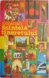 Almanah Scanteia Tineretului 1984 - Carte Bibliofilie, Editie Originala