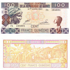 Guineea 100 Francs 2012 P-35b UNC