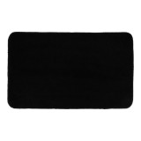 Covor De Baie Microfibrat 45x75cm Anti Alunecare &ndash; Negru Culoare Negru