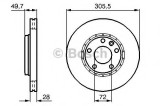 Disc frana NISSAN PRIMASTAR bus (X83) (2001 - 2016) BOSCH 0 986 479 B69