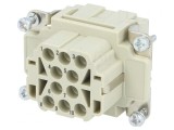Conector HDC inserturi de contact mamă Han EE 10 PE