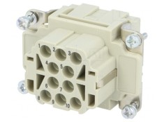 Conector HDC inserturi de contact mamă Han EE 10 PE