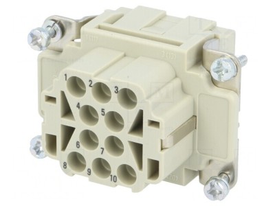 Conector HDC inserturi de contact mamă Han EE 10 PE foto