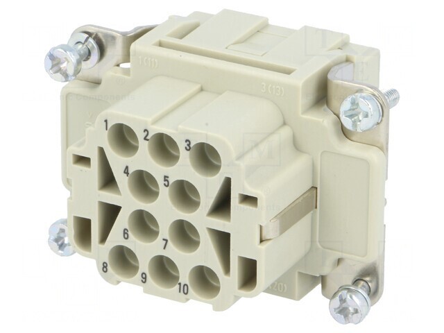 Conector HDC inserturi de contact mamă Han EE 10 PE