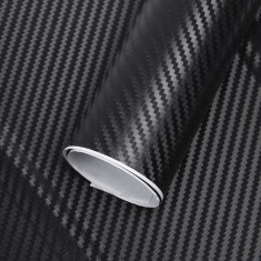 Folie colantare auto Carbon 3D - Negru (3m x 1,27m)