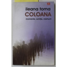 COLOANA de ILEANA TOMA , MOMENTE , SCHITE , MARTURII , 2009
