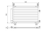 VALEO 814223 Condensator, climatizare