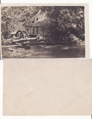 Carpati ( Bucovina, Maramures )-Moara de apa- militara, WWI, WK1- Rara foto