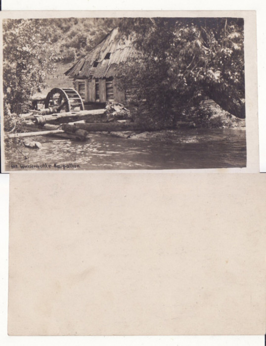 Carpati ( Bucovina, Maramures )-Moara de apa- militara, WWI, WK1- Rara