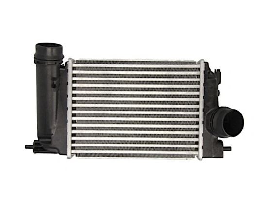 Intercooler Nissan Qashqai (J11), 02.2014-, motor 1.5 dci, diesel, X-Trail, 06.2015-, motor 1.6 DIG-T, benzina, cu/fara AC, aluminiu brazat/plastic,