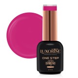 Cumpara ieftin Oja Semipermanenta One Step Diamond Pinky Pink 10ml, LUXORISE