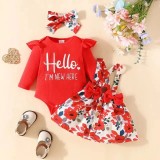 Sarafan cu body corai - Hello (Marime Disponibila: 9-12 luni (Marimea 20