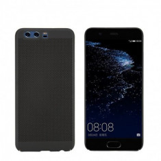 Husa Bubble Vent pentru Huawei P9 Lite 2017/P8 Lite 2017, Black foto