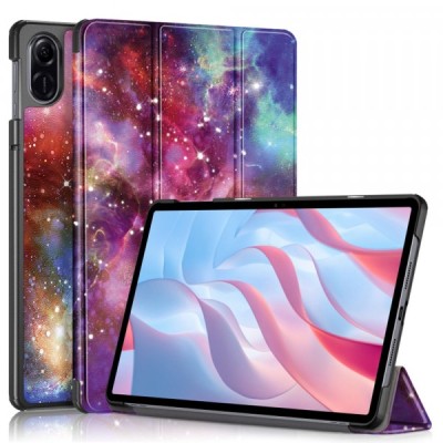 Husa pentru Honor Pad X8 Pro / X9, Techsuit, FoldPro Galaxy, Multicolor foto