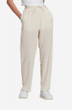 Adidas Originals pantaloni de trening culoarea bej, uni HF7542-cream