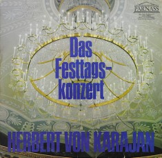Karajan - (Concert de Sarbatori) Das Festtagskonzert, Philharm. Orch. Disc vinil foto