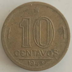 Moneda Brazilia - 10 Centavos 1943