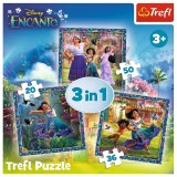 Cumpara ieftin PUZZLE TREFL 3IN1 BANG DISNEY ENCANTO EROII DIN ENCANTO