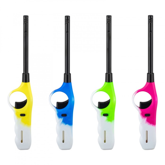 Bricheta pe gaz - re&icirc;ncarcabila - multicolor - 27 cm Best CarHome