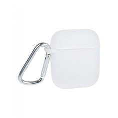 Husa de protectie din silicon cu carlige prindere MCT pentru casti Apple Airpods