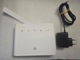 Router Wireleless Huawei B311-221, SIM LTE, 4G, 1500 Mbps, Alb - poze reale